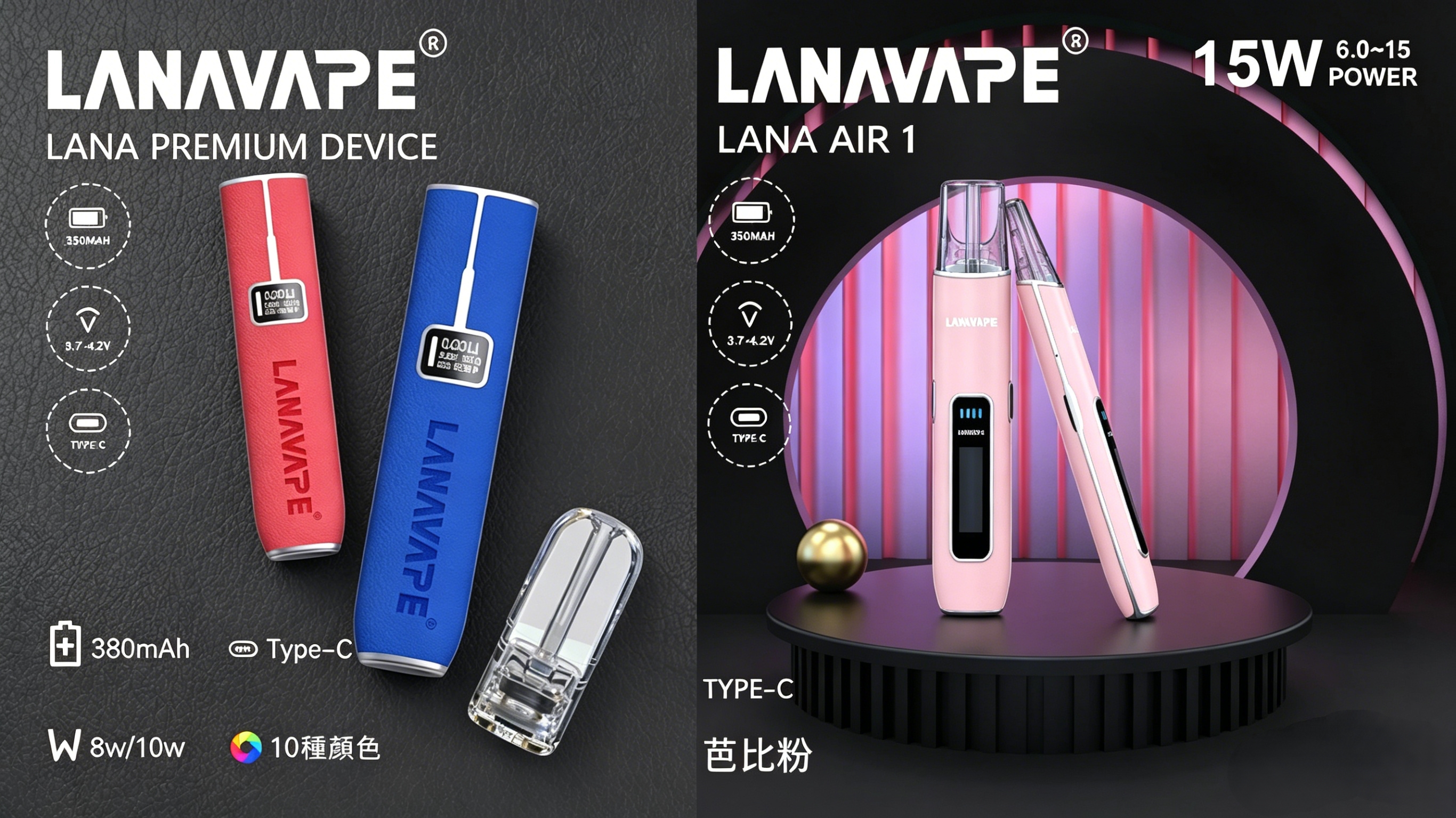 霧化新境界：LANA 電子煙如何重新定義您的日常品味